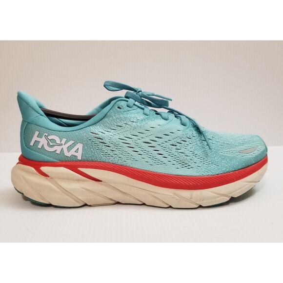 Hoka One One W Clifton 8 Wide 1121375 AEBL Women Size 9 D Running Shoes Sneakers - Picture 1 of 13